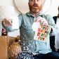 Endless Birthday Farts Card with Glitter