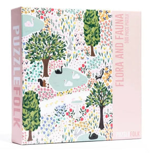 Flora & Fauna 500 Piece Jigsaw Puzzle PuzzleFolk