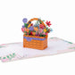 Flower Basket Pop Up Card