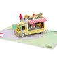Flower Truck Pop Up Card