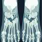 Skeletoes X-ray Crew Socks