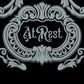 At Rest Coffin Plaque Crew Socks