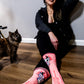 FootClothes x Aborted Bubblegum Death Kitty Crew Socks