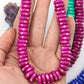 Donut Rondelle Bone Beads: Bullseye Hand Carved Pattern, 12x4mm