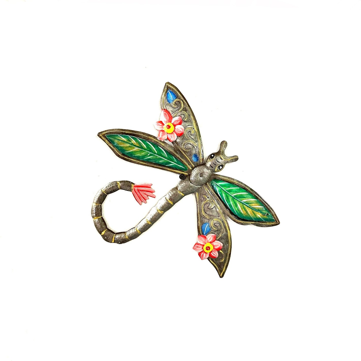Dragonfly with Green