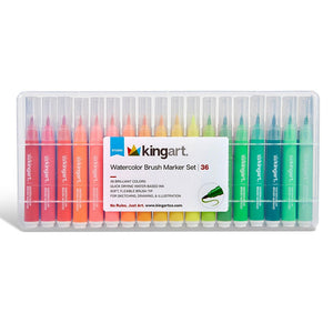 Coloring Brush Markers 36 Colors