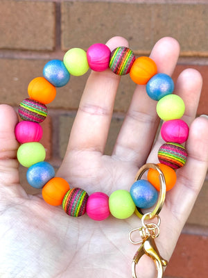 Wristlet ~ Leopard Serape (M&H)