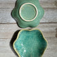 Green Ceramic Catch All Jewelry / Trinket Dish