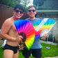 Rainbow Rave Fan (UV)