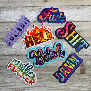 Bespattered Facade Everyone's Favorite Words Sticker Pack