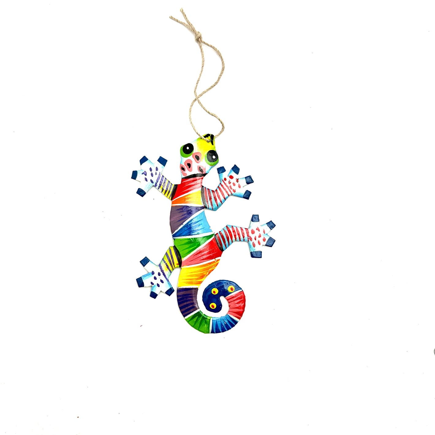 Little Gecko Ornament- Multicolor