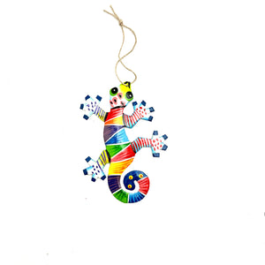 Little Gecko Ornament- Multicolor