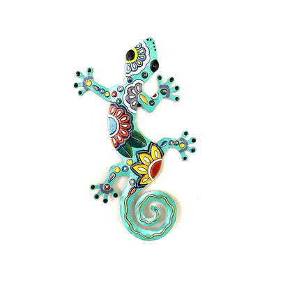 Turquoise Floral Lizard