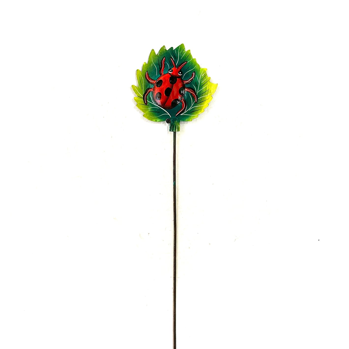 Ladybug Garden Stake