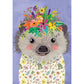 Funny Hedgehog Floral Friends 500 Piece Jigsaw Puzzle Heye