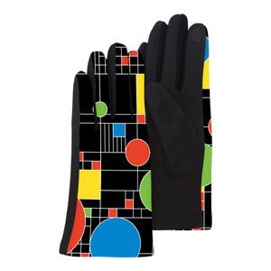 Frank Lloyd Wright Coonley Playhouse Womens Touch Screen Gloves