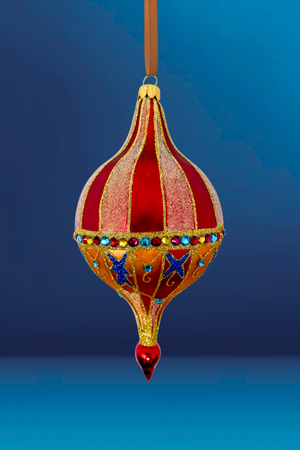 Grand Pavilion Polish Glass Bauble
