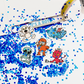 Gender Reveal Boy Glitter and Sticker Surprise
