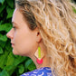 Neon Art Deco Earrings