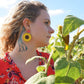 Sunflower Dangle Earrings