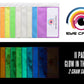 11 Color Glow in the Dark Pigment Powder Variety Pack Set