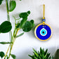 Gold Gilded Wall Hanging Evil Eye Nazar Boncuk Mal De Ojo, Modern Boho Style Home Decor
