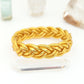 Rainbow or Gold Braided Thai Buddhist Temple Bracelets, Mantra Bangle, Sizes Available