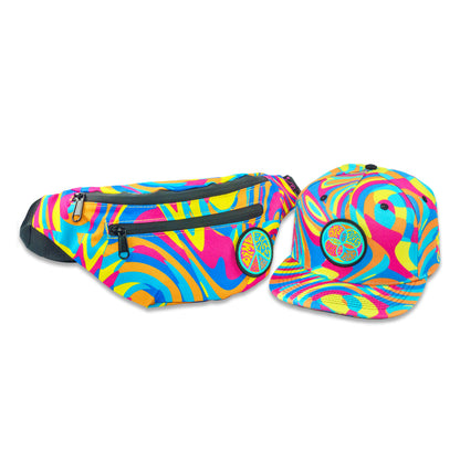 Dime Bags Hyperpop Fanny Pack + Snapback Hat