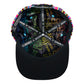 Dancing Skeletons Black Snapback Hat