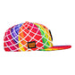 Karma Glass Rainbow Snapback Hat