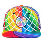 Karma Glass Rainbow Snapback Hat