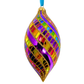 High Stakes Spinner Glass Ornament