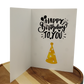 Ice Cream & Balloons - Happy Birthday Greeting Card