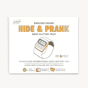 Hide & Prank Watch Beep Glitter Trap