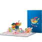 Holiday Bird Pop Up Christmas Card