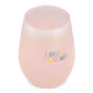 I Do It For Me Stemless Wine Glass in Purple | 20 Oz.