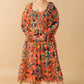 NOTHING WAS THE SAME WOVEN MIDI DRESS