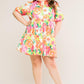 DIVINE INTUITION WOVEN MINI DRESS
