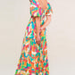 EXCEPTIONAL EXPRESSION WOVEN MAXI DRESS