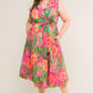 EVERYDAY DREAMS WOVEN MIDI DRESS