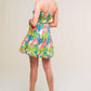 PRISTINE PRESENCE WOVEN MINI DRESS