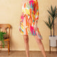 EASY WAY OUT WOVEN KAFTAN MINI DRESS
