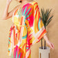 EASY WAY OUT WOVEN KAFTAN MINI DRESS