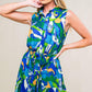 PRISTINE CHICNESS WOVEN MIDI DRESS