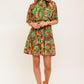 CLEAN AESTHETIC WOVEN MINI DRESS