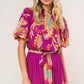 ENCHANTED TO MEET WOVEN MIDI DRESS