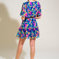 THINK OF ME WOVEN MINI DRESS