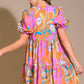 MOMENTOUS CUTENESS WOVEN MINI DRESS
