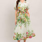 FRESH BLOSSOM IVORY WOVEN MIDI DRESS