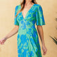 FOREVER DAYDREAMING WOVEN MIDI DRESS